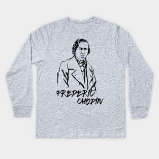 Frederic Chopin Kids Long Sleeve T-Shirt